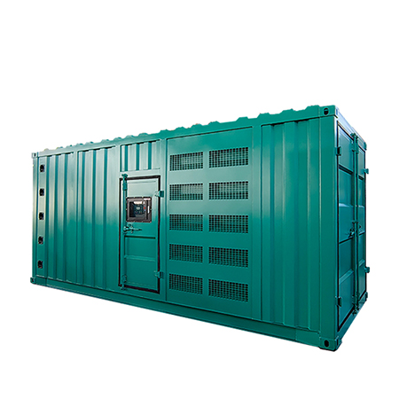 集裝箱式低噪音柴油發(fā)電機組